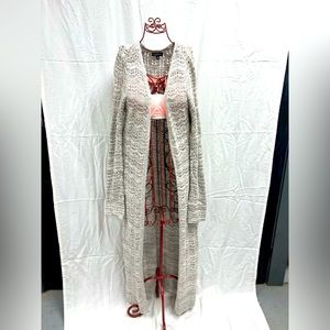 Floor length sweater